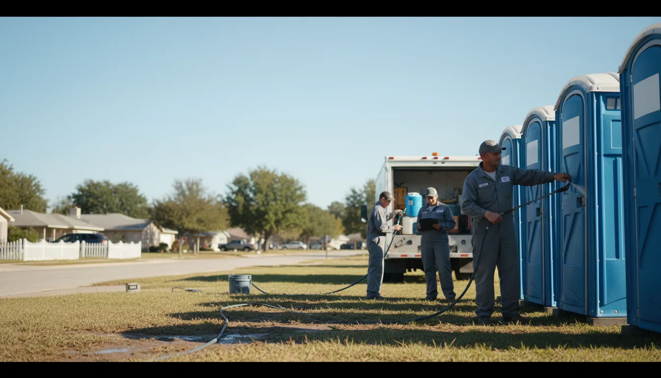 Long-Term Portable Toilet Rental in Roseland, VA near me